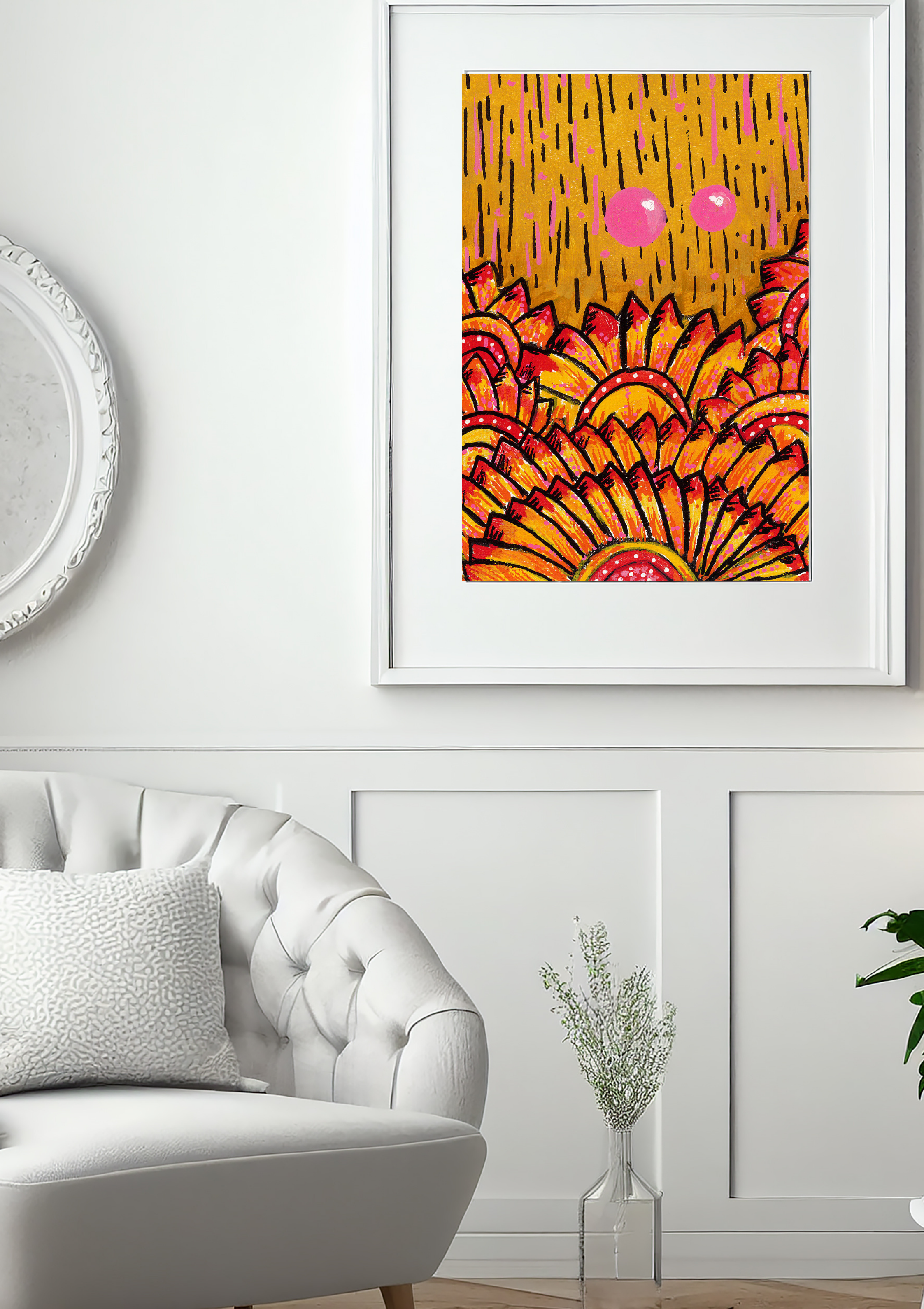Open Edition Fine Art Print  Abstract Wall Art  285gsm Museum Matte Paper  Large 20x30 Vertical Artwork Modern Decor