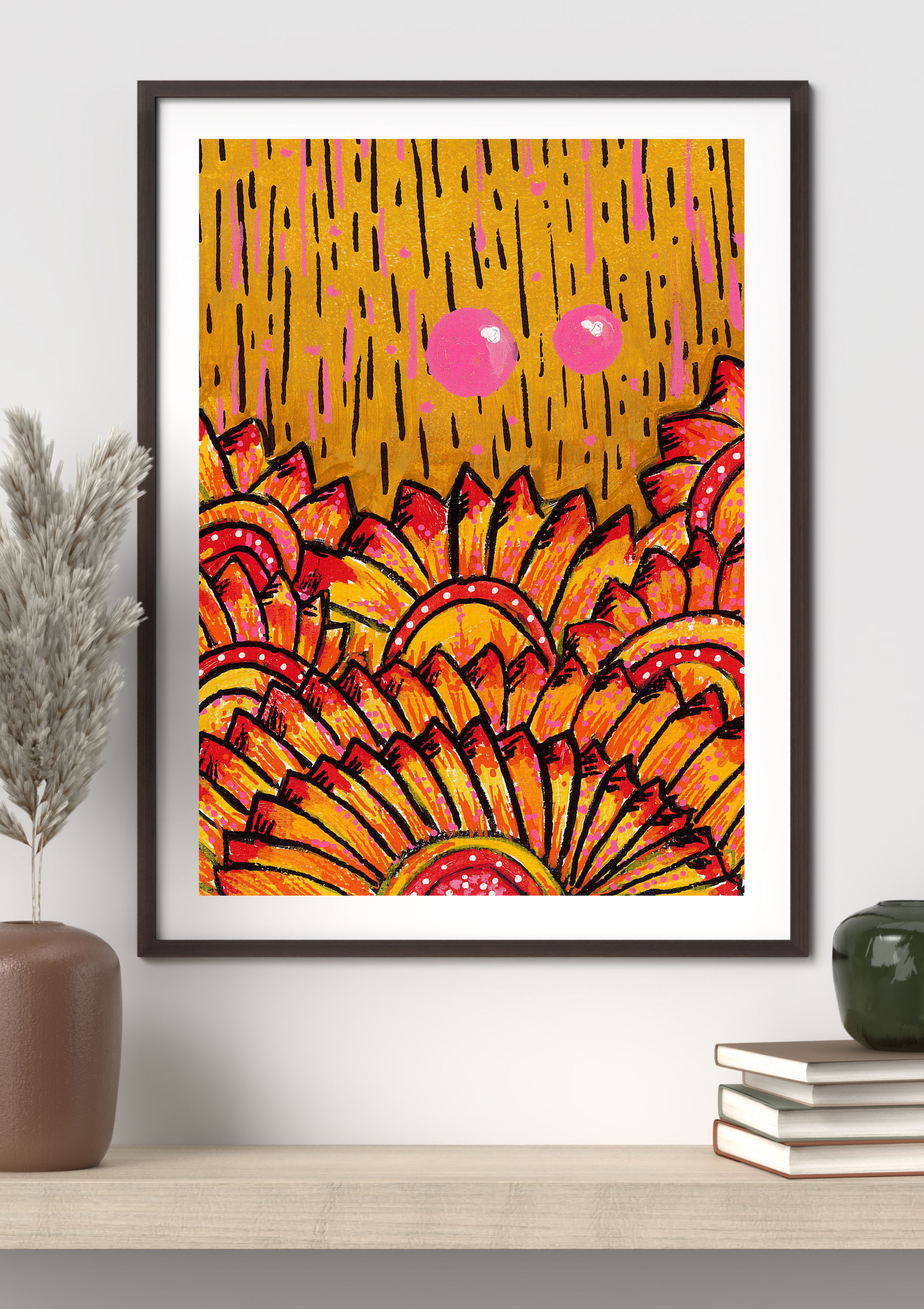 Open Edition Fine Art Print  Abstract Wall Art  285gsm Museum Matte Paper  Large 20x30 Vertical Artwork Modern Decor