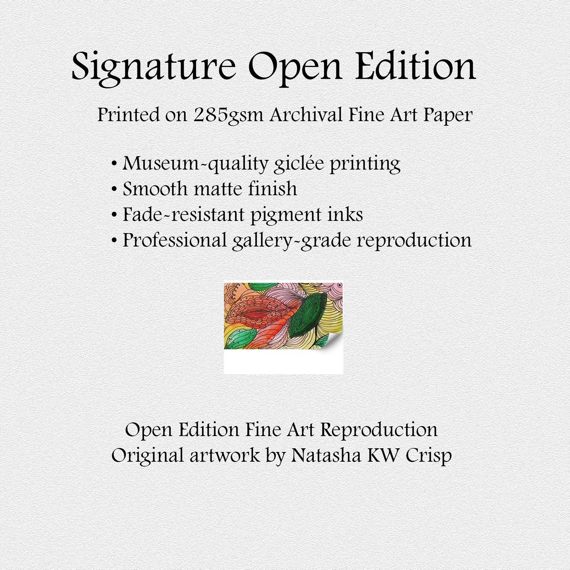 Open Edition Fine Art Print  Abstract Floral Wall Art  285gsm Museum Matte Paper  Large 20x30 Vertical Artwork Modern Botanical Decor