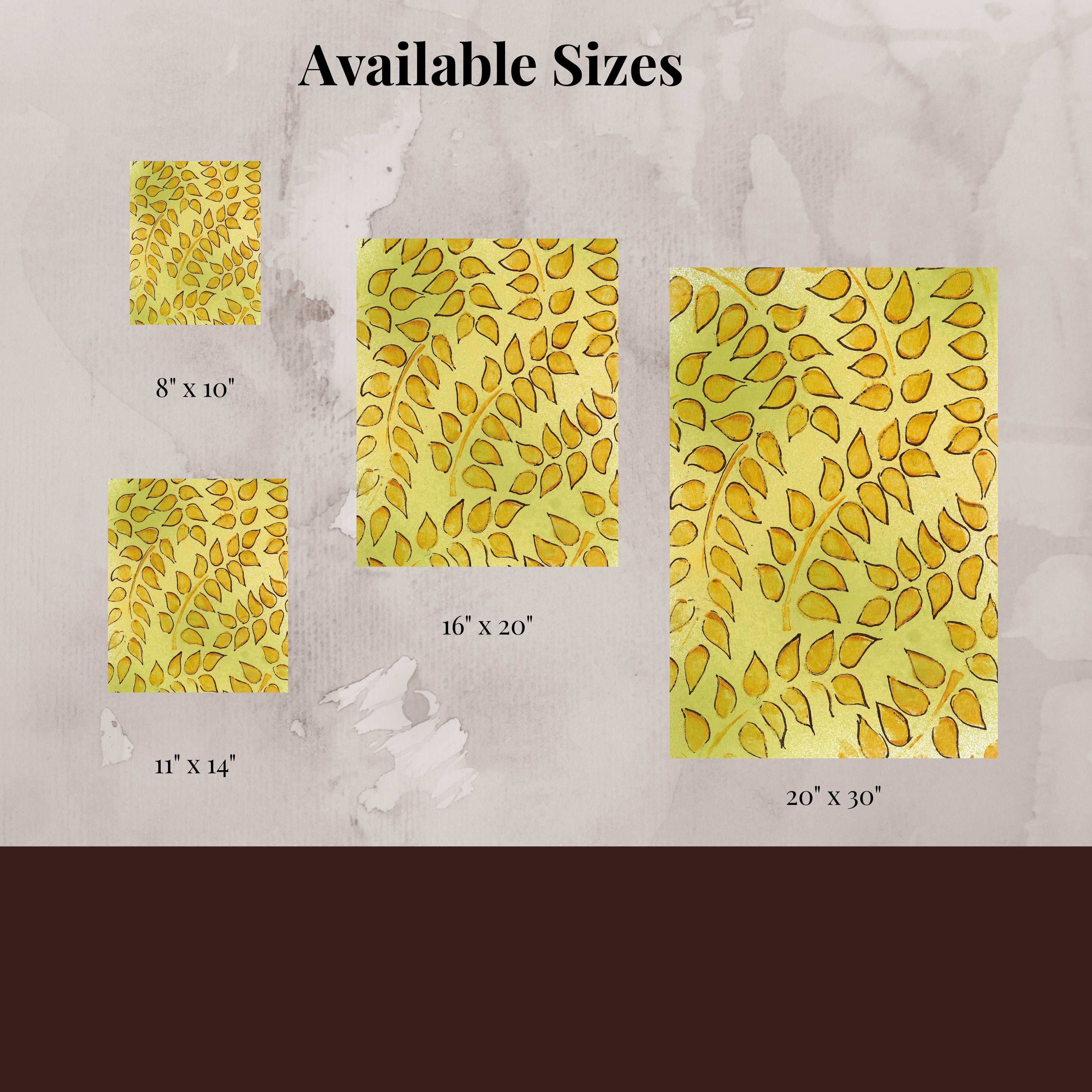Open Edition Fine Art Print  Abstract Floral Wall Art  285gsm Museum Paper Vertical Artwork Modern Botanical Decor