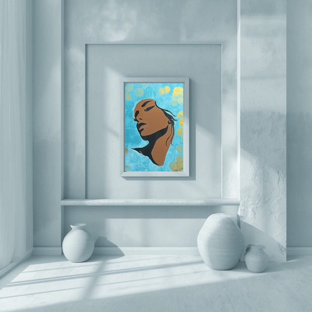 Limited Edition Fine Art Print   285gsm Modern  Decor "Relief"
