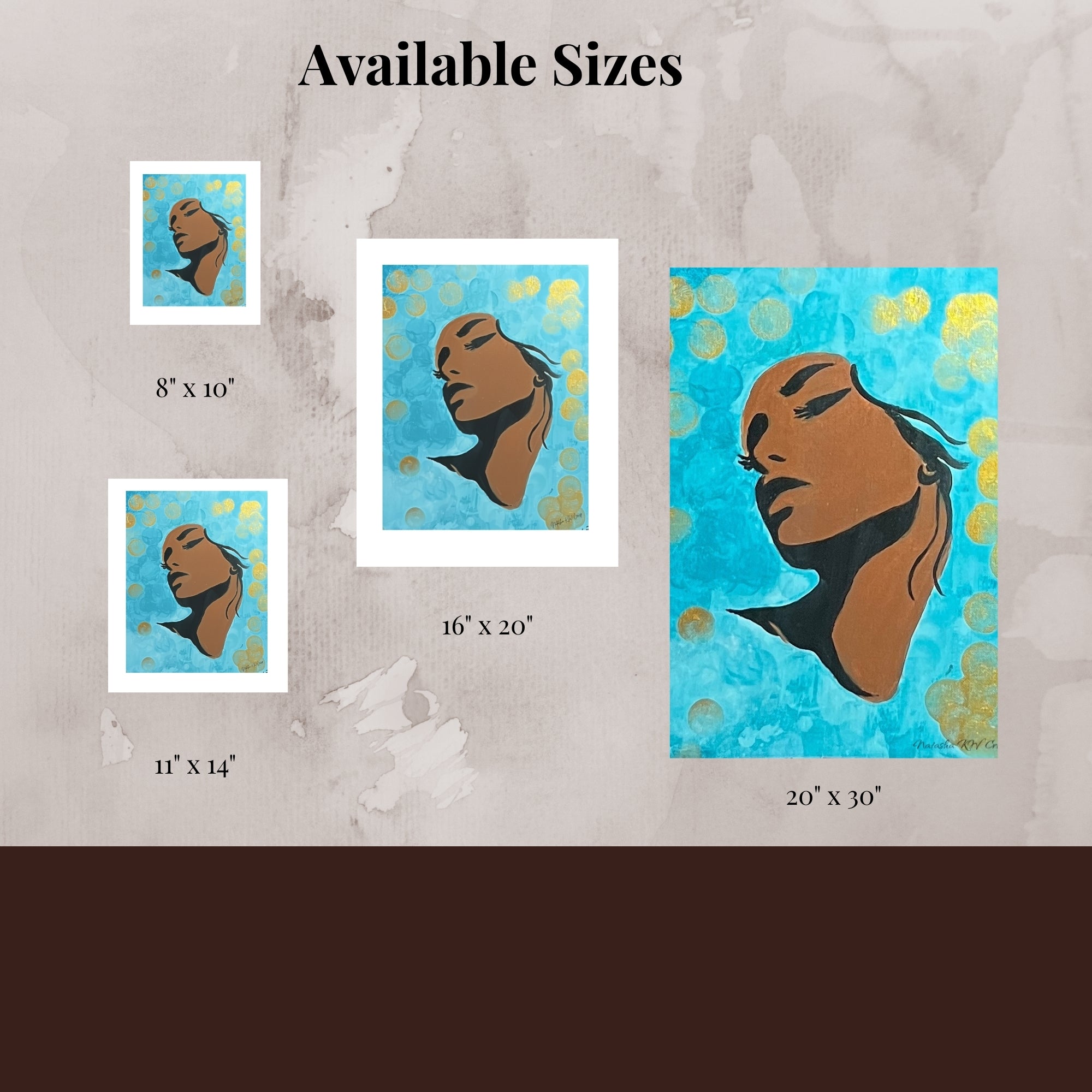 Limited Edition Fine Art Print   285gsm Modern  Decor "Relief"