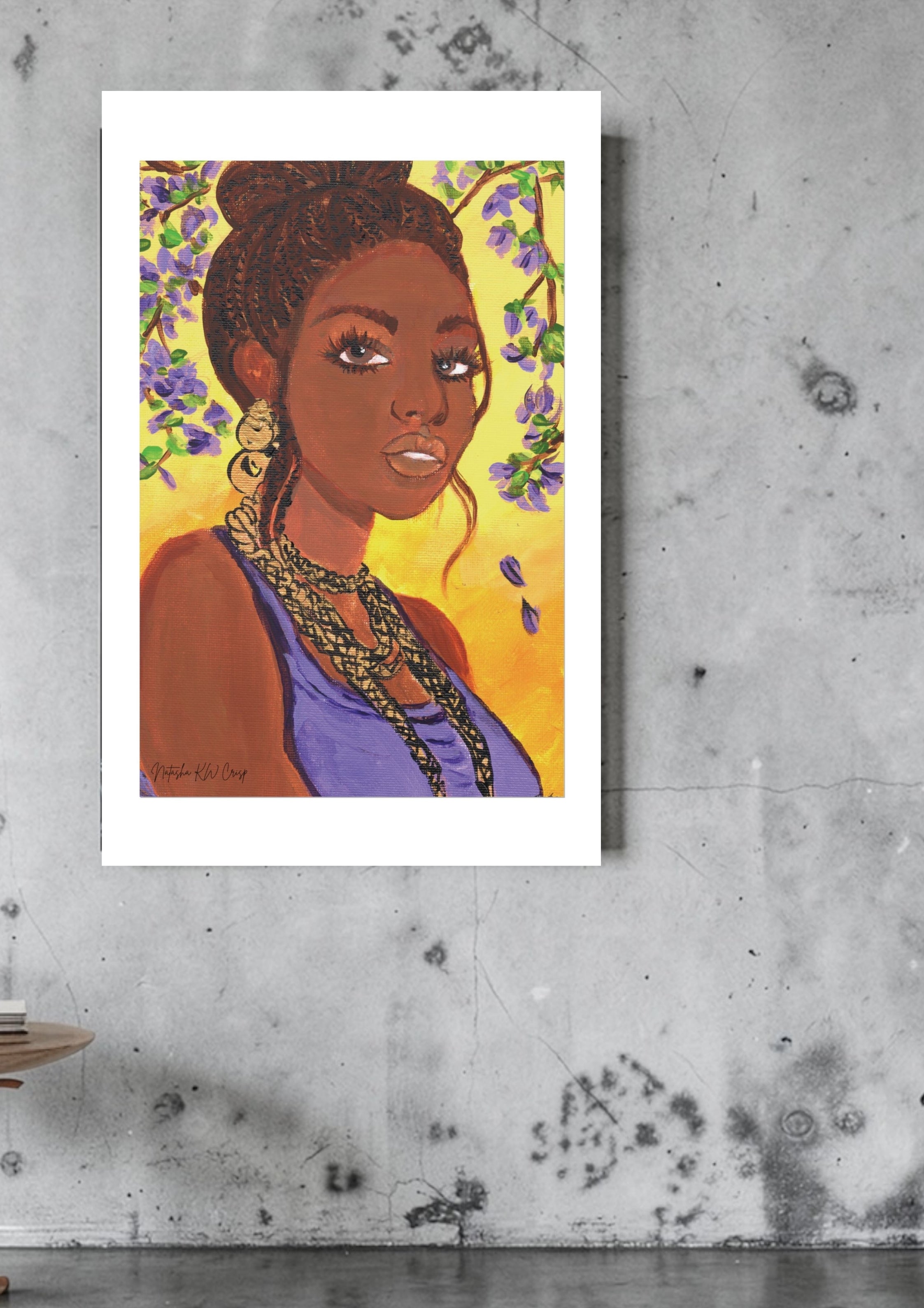 Limited Edition Fine Art Print   285gsm Modern  Decor "Lavender"