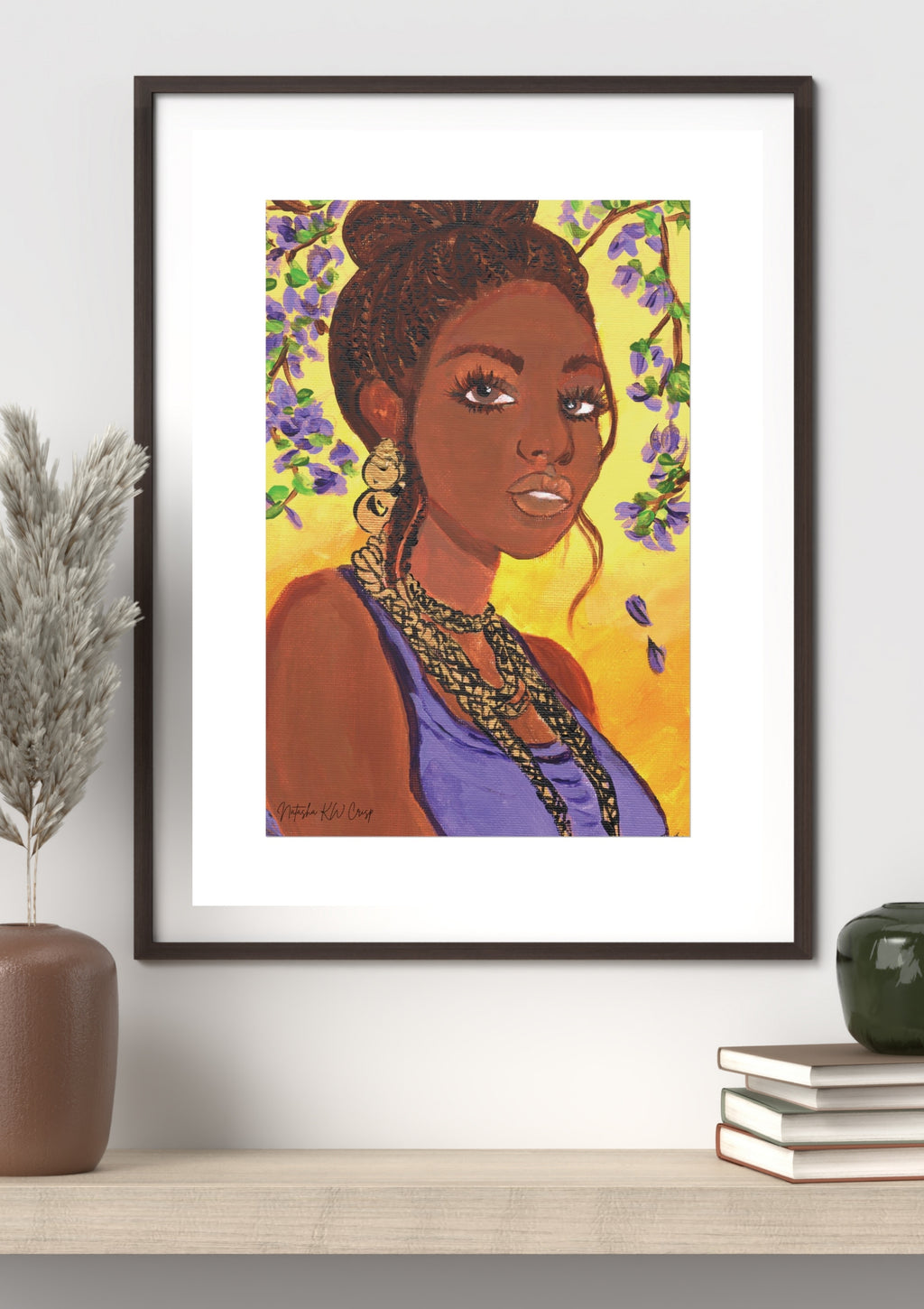 Limited Edition Fine Art Print   285gsm Modern  Decor "Lavender"