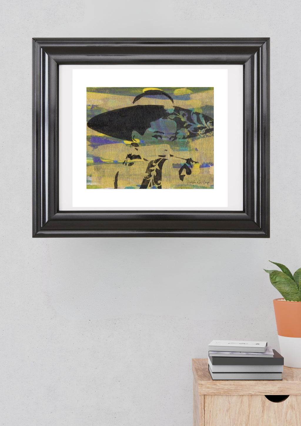 Limited Edition Fine Art Print   285gsm Modern  Decor "Tiffany"
