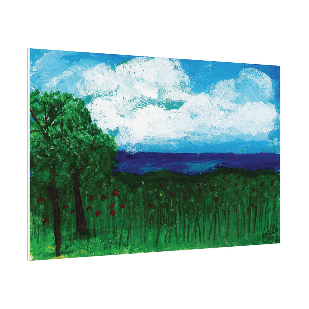 Limited Edition Fine Art Print   285gsm Modern  Decor "Lake View"
