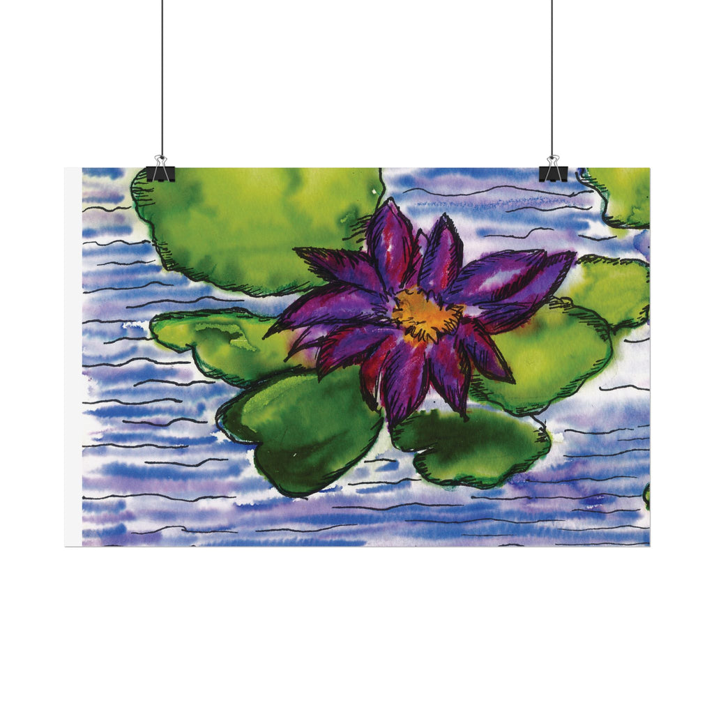 Open Edition Fine Art Print  Abstract Floral Wall Art  285gsm Modern Botanical Decor
