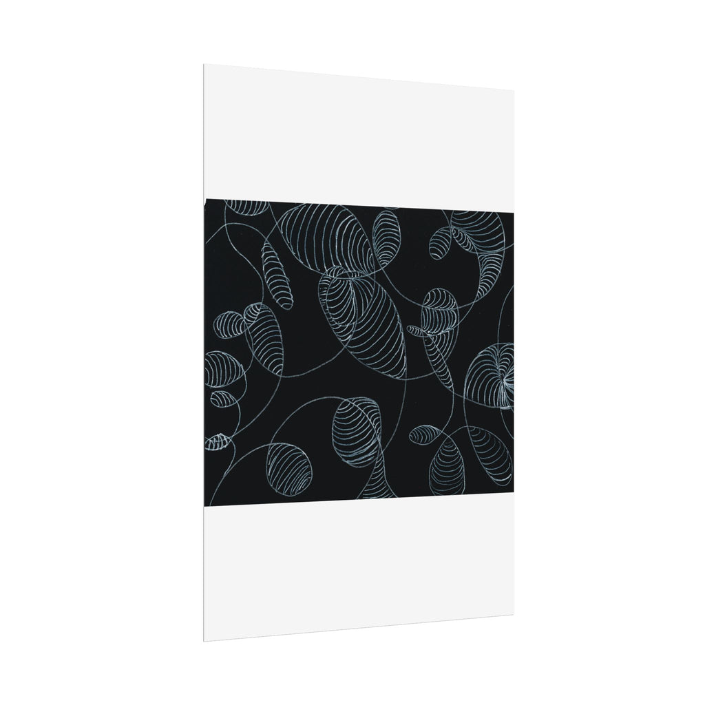Open Edition Fine Art Print Collection Minimal Abstract Line Art Rolled Poster | 20x30