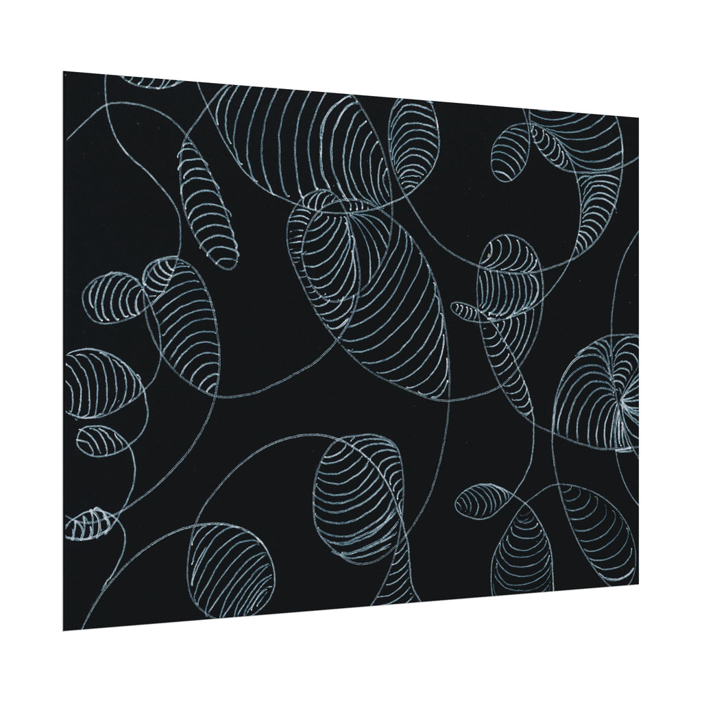 Open Edition Fine Art Print Collection Minimal Abstract Line Art Rolled Poster | 20x30