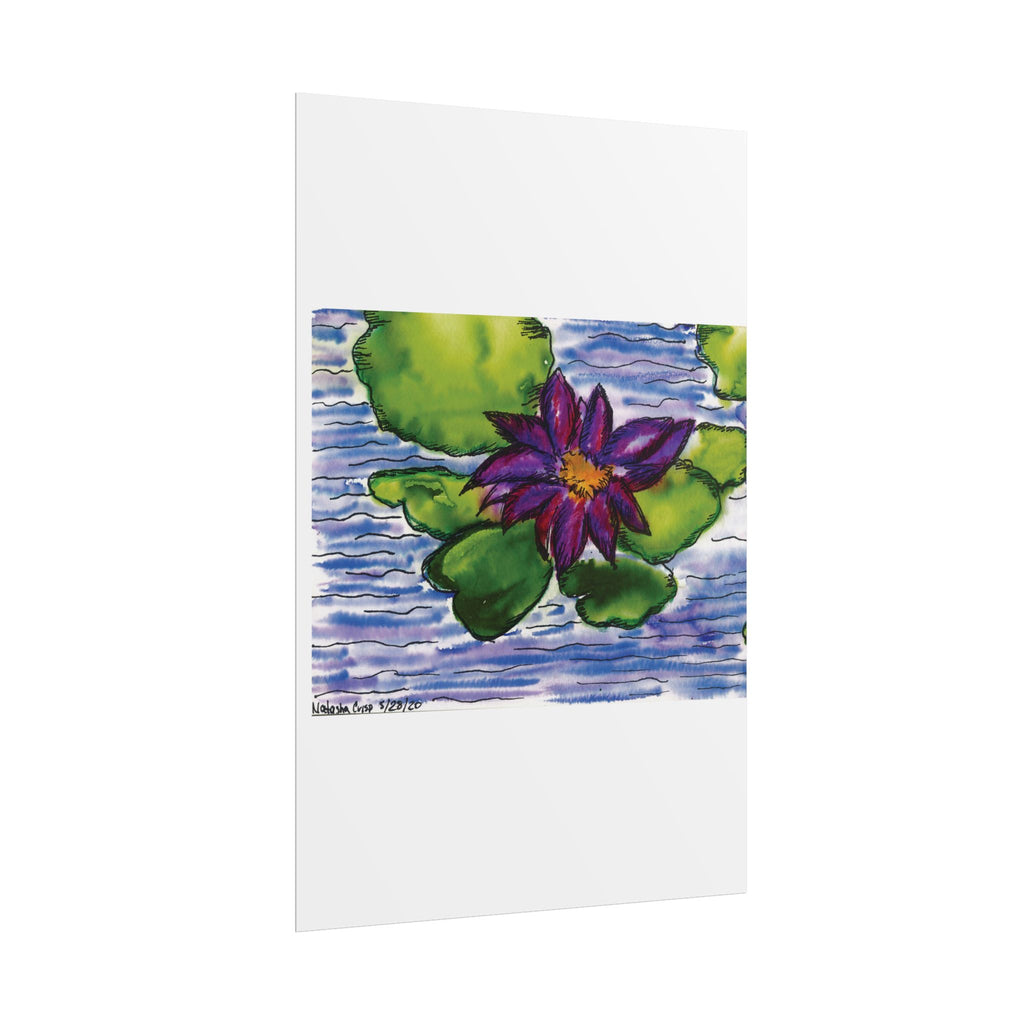 Open Edition Fine Art Print  Abstract Floral Wall Art  285gsm Modern Botanical Decor