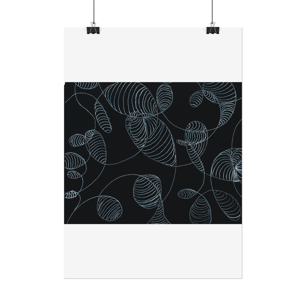 Open Edition Fine Art Print Collection Minimal Abstract Line Art Rolled Poster | 20x30
