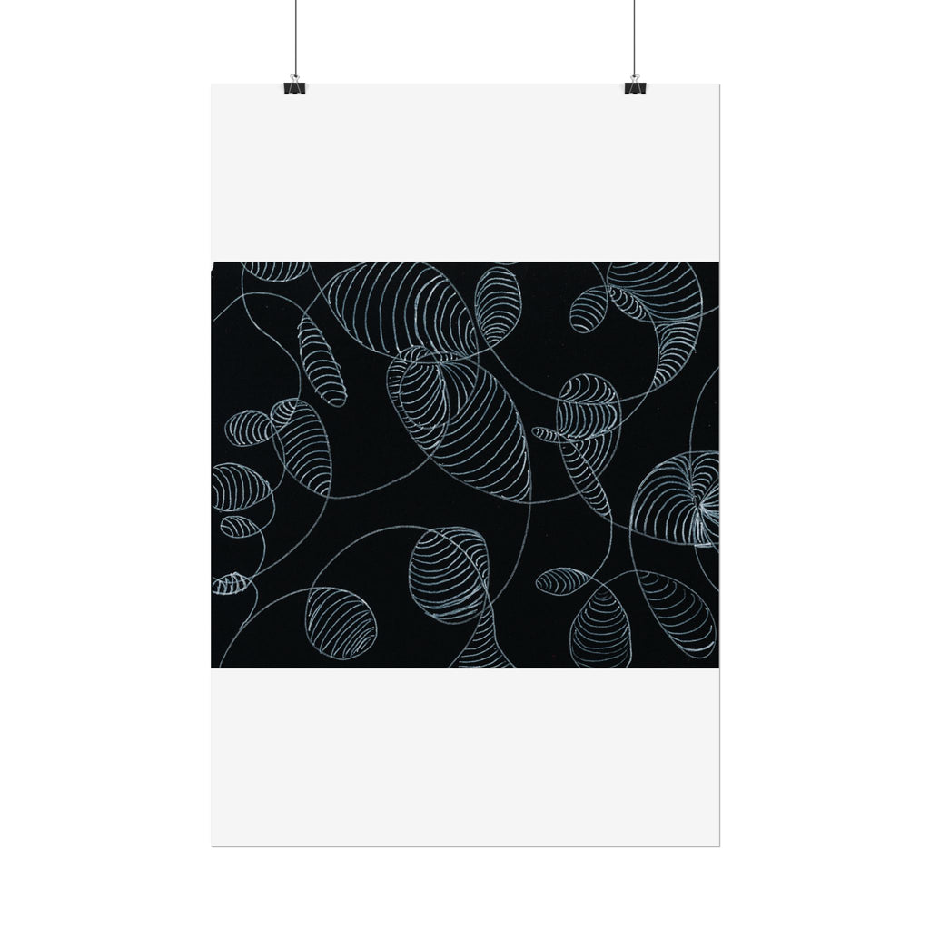 Open Edition Fine Art Print Collection Minimal Abstract Line Art Rolled Poster | 20x30