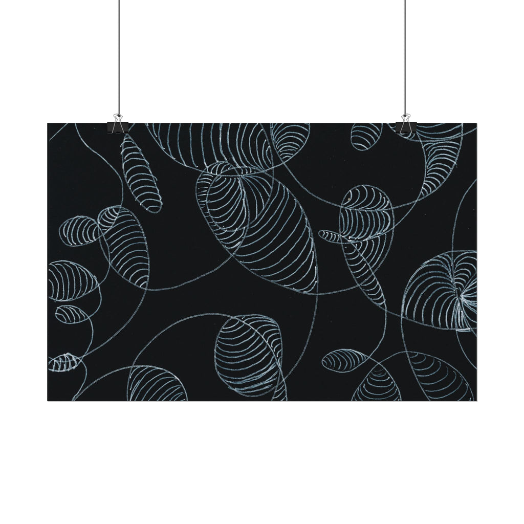 Open Edition Fine Art Print Collection Minimal Abstract Line Art Rolled Poster | 20x30