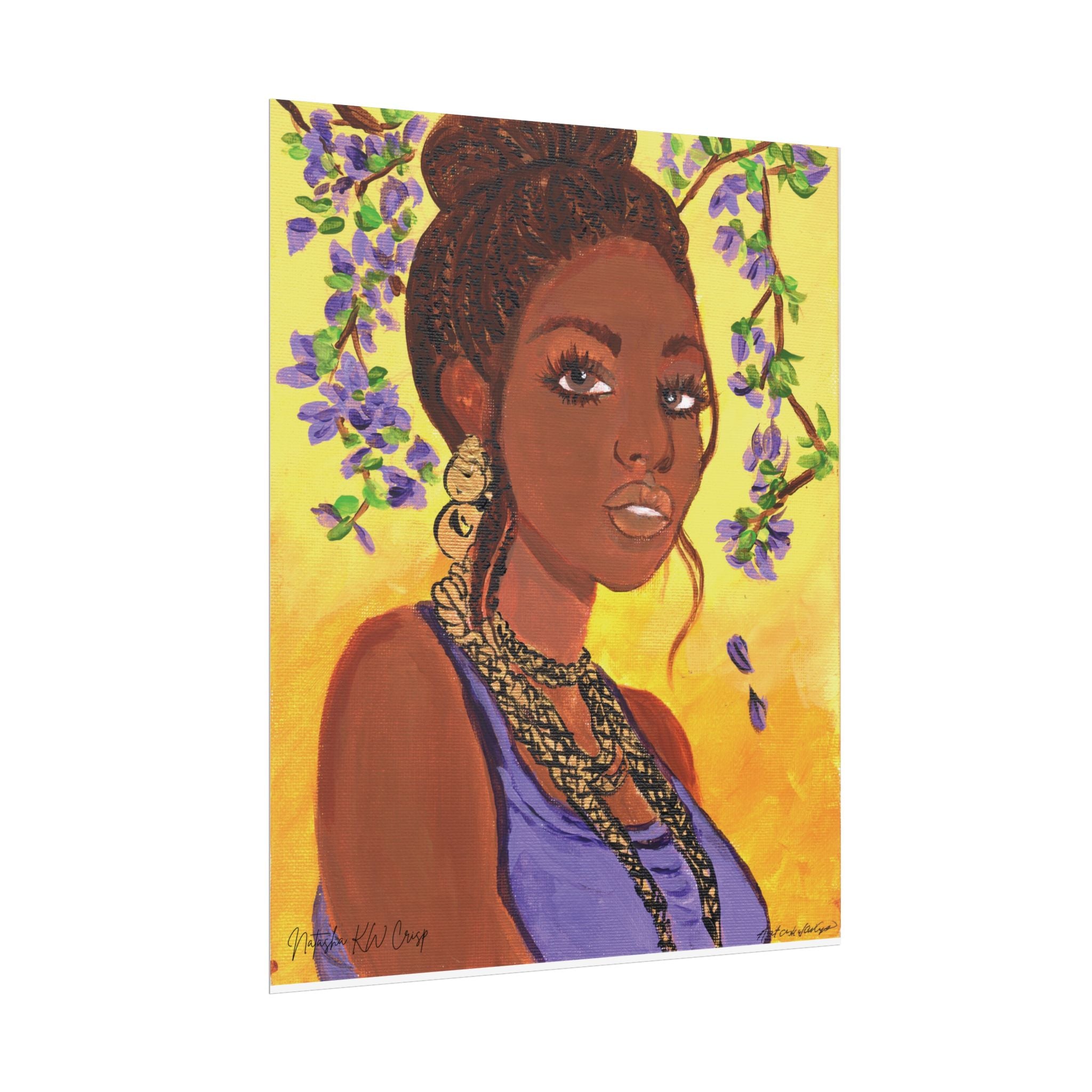 Limited Edition Fine Art Print   285gsm Modern  Decor "Lavender"