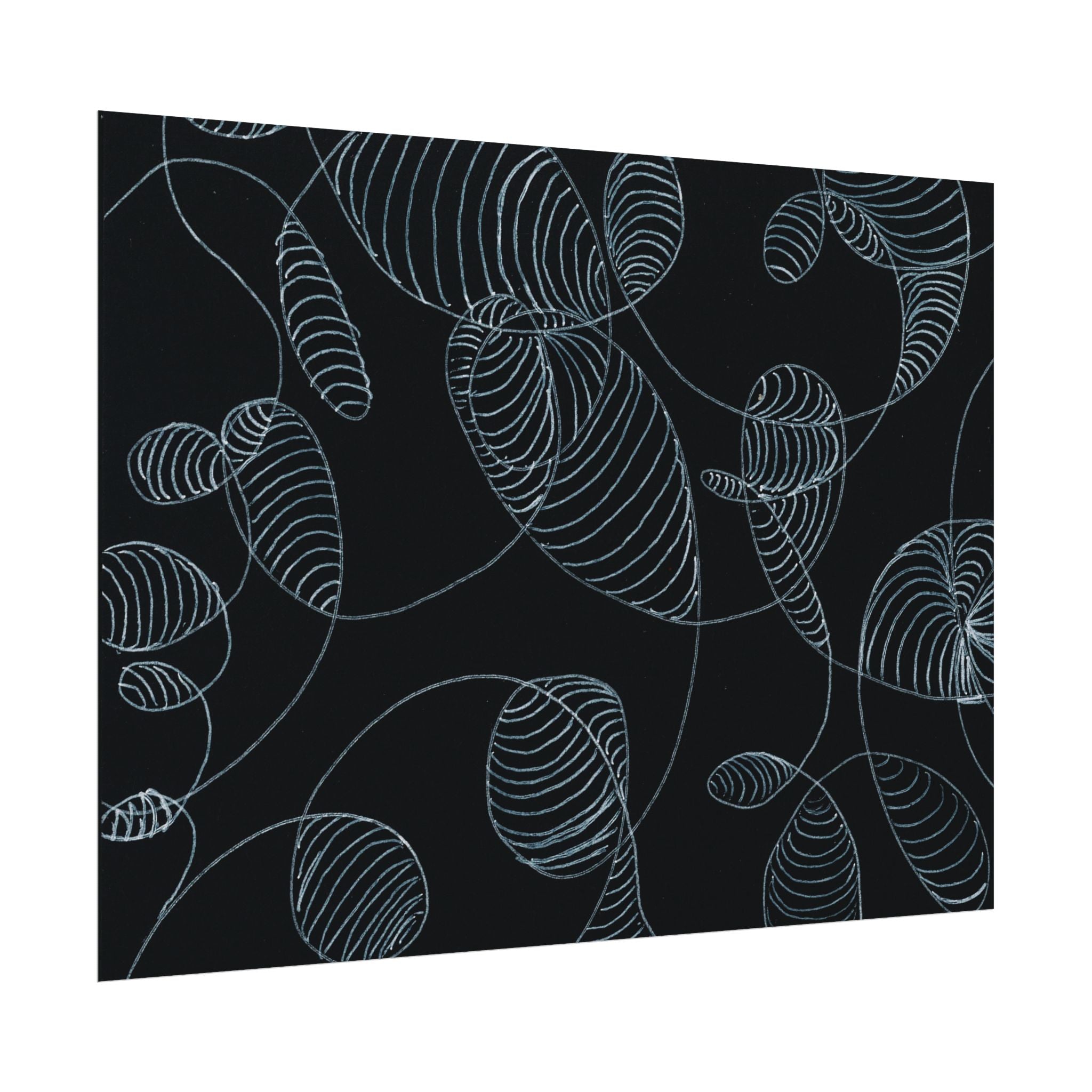 Open Edition Fine Art Print Collection Minimal Abstract Line Art Rolled Poster | 20x30