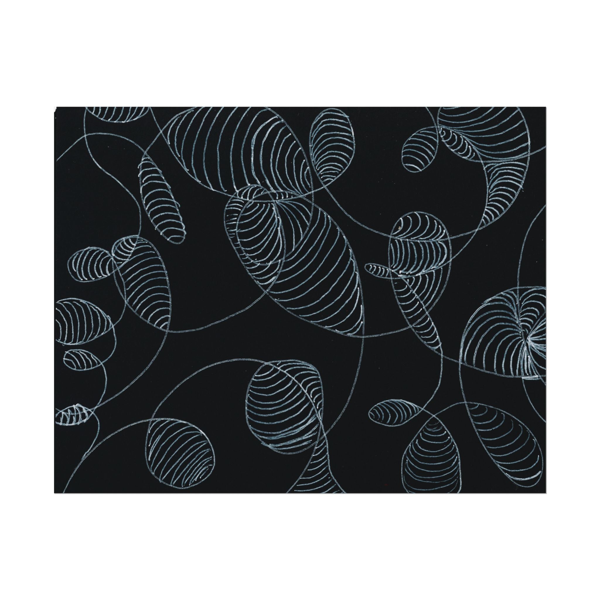 Open Edition Fine Art Print Collection Minimal Abstract Line Art Rolled Poster | 20x30