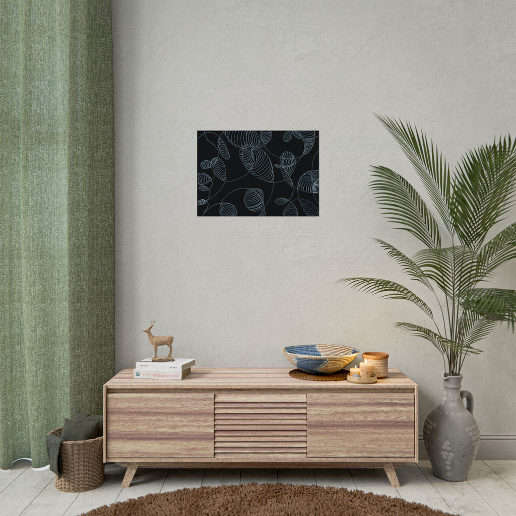 Open Edition Fine Art Print Collection Minimal Abstract Line Art Rolled Poster | 20x30