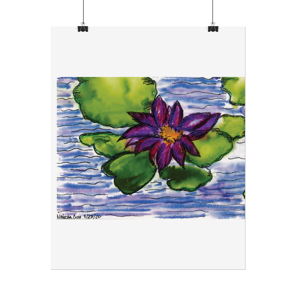 Open Edition Fine Art Print  Abstract Floral Wall Art  285gsm Modern Botanical Decor