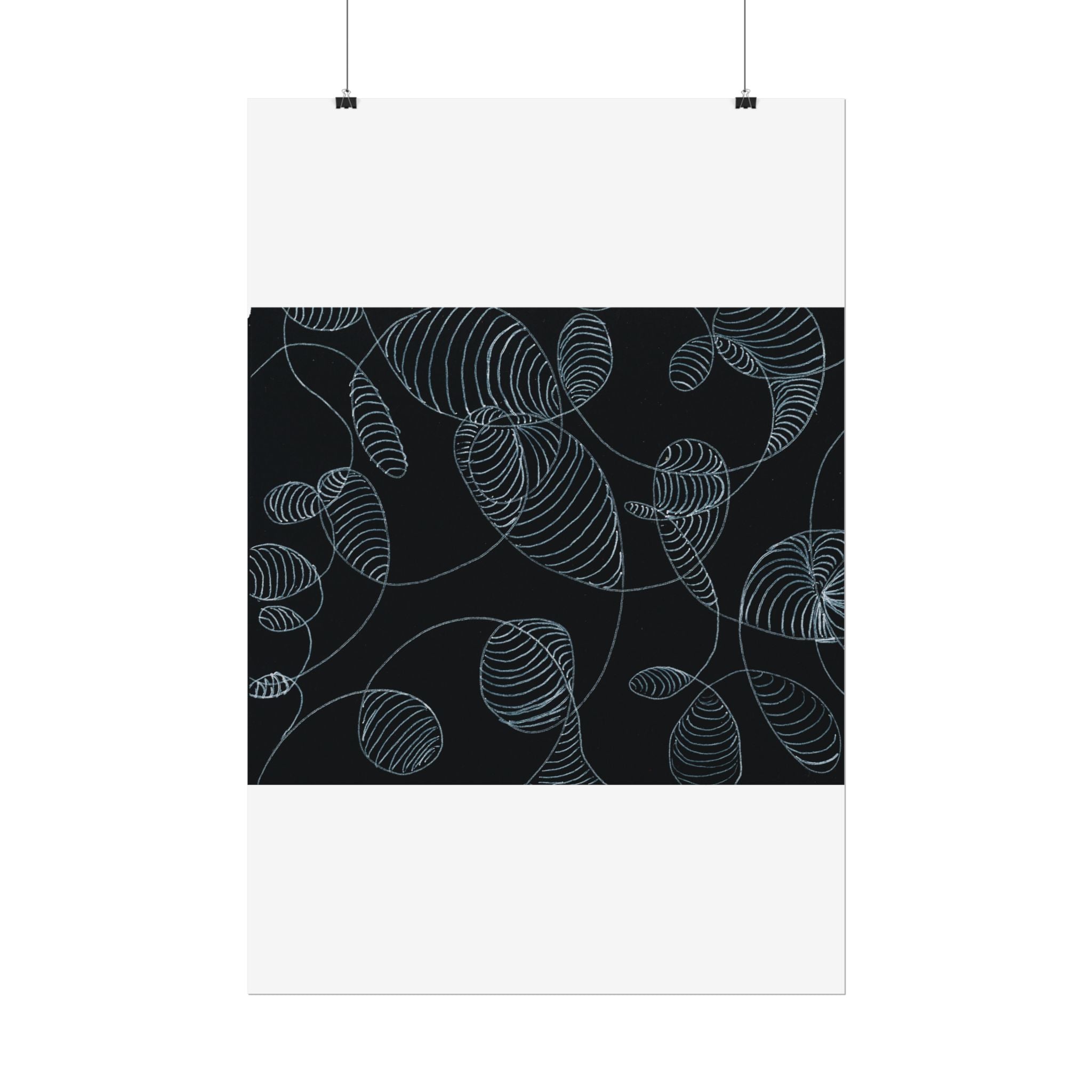 Open Edition Fine Art Print Collection Minimal Abstract Line Art Rolled Poster | 20x30
