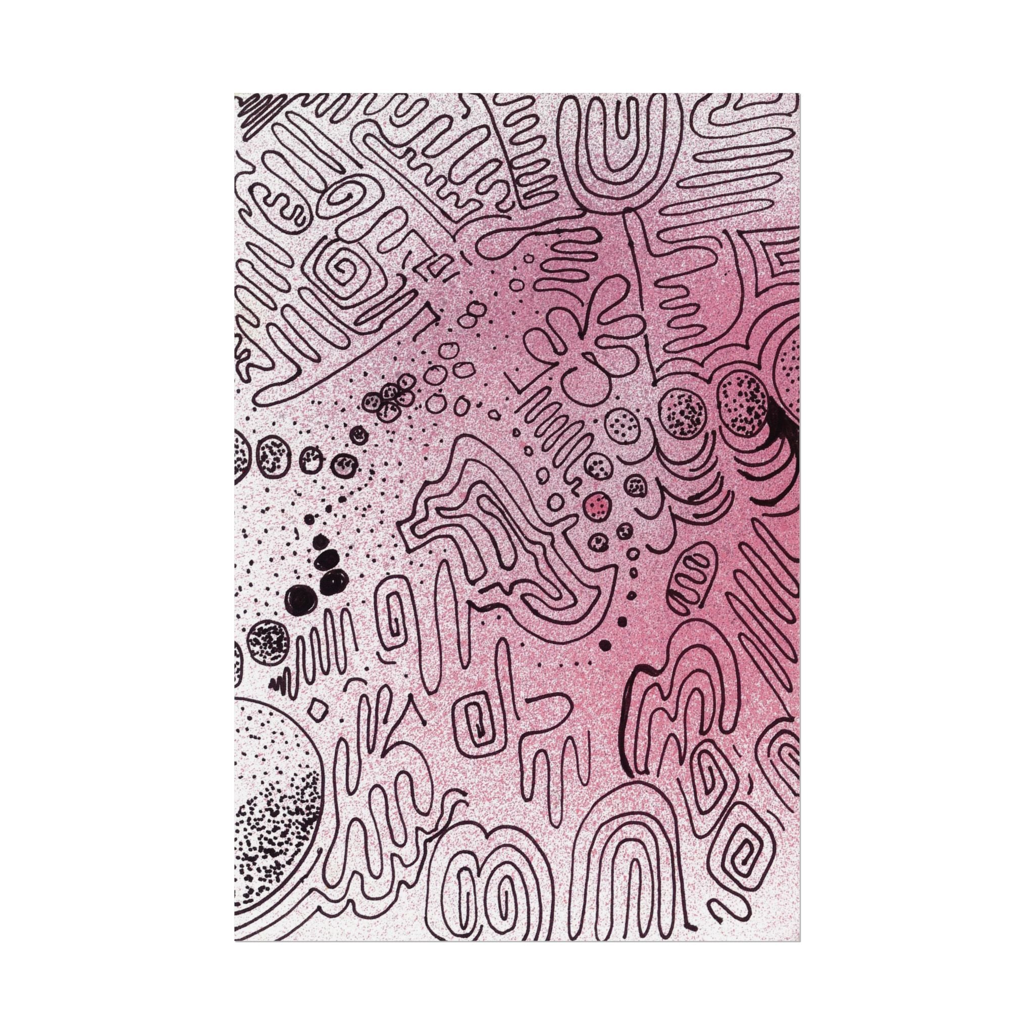 Open Edition Fine Art Print  Abstract Wall Art  285gsm Museum Matte Paper  Large 20x30 Vertical Artwork Modern Decor