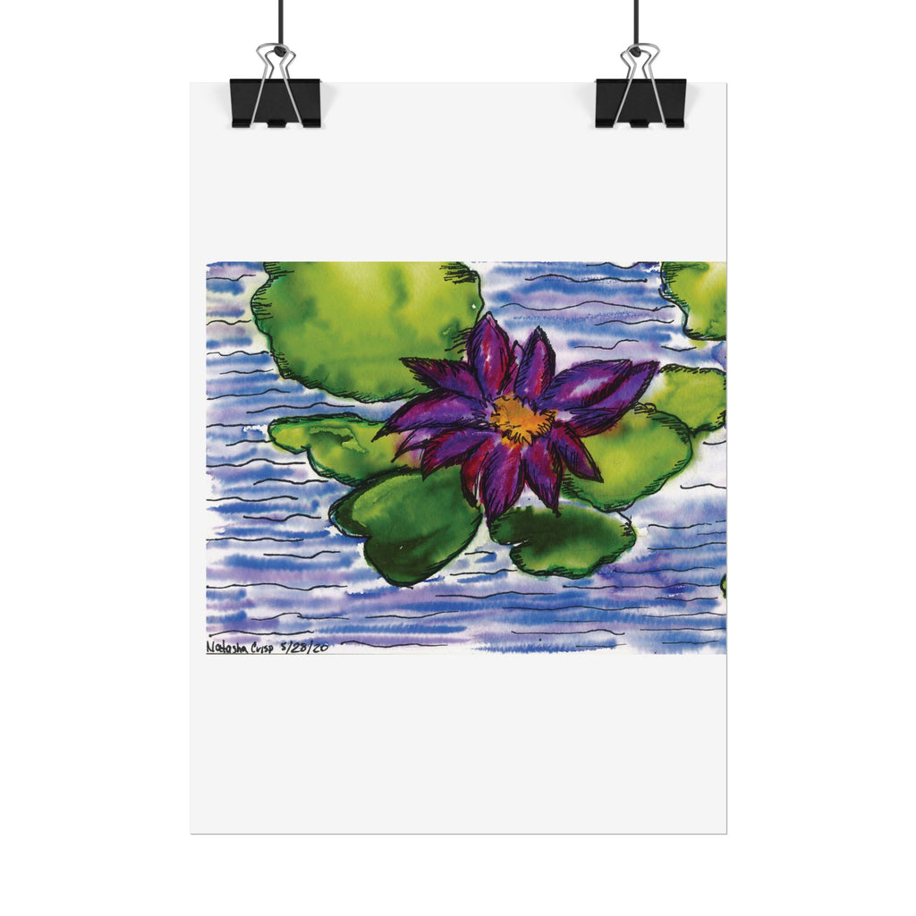 Open Edition Fine Art Print  Abstract Floral Wall Art  285gsm Modern Botanical Decor