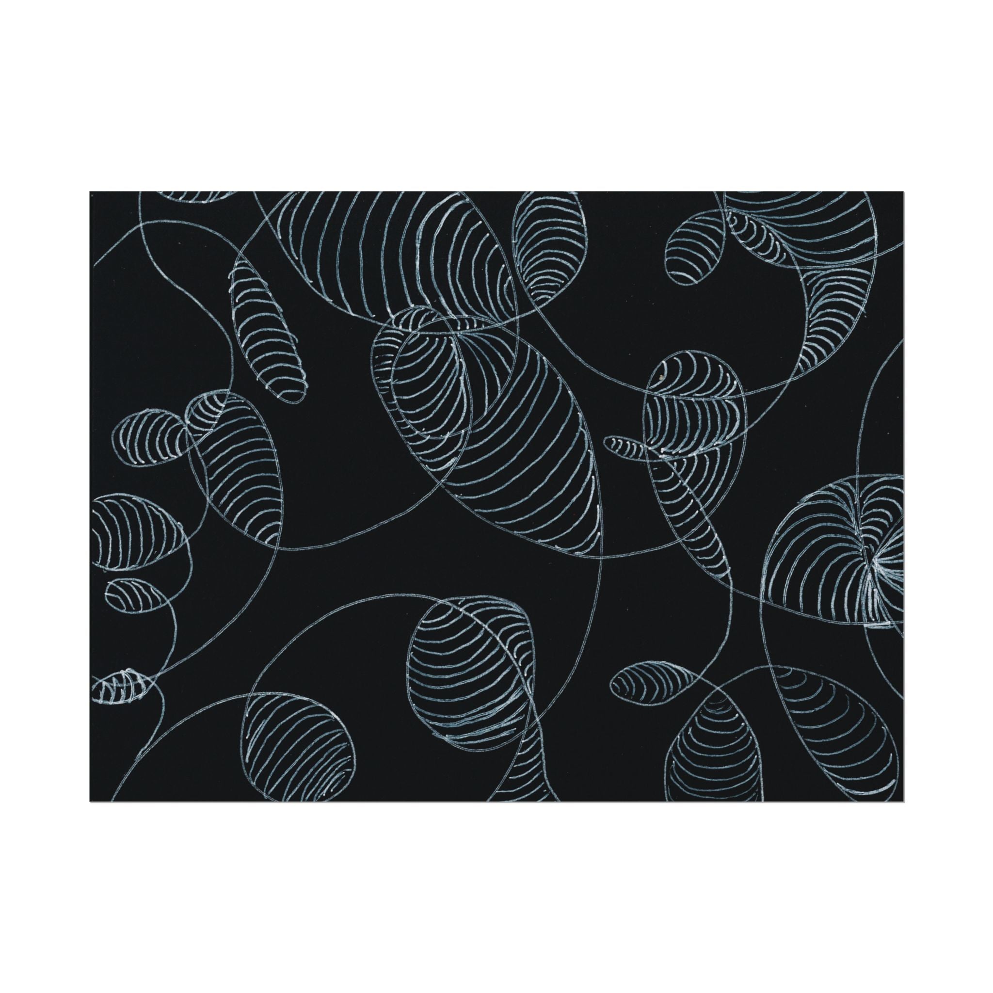 Open Edition Fine Art Print Collection Minimal Abstract Line Art Rolled Poster | 20x30