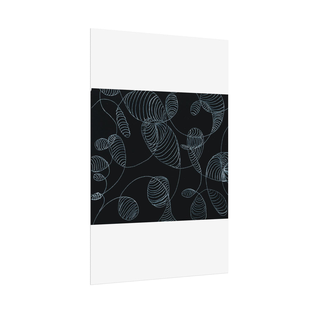 Open Edition Fine Art Print Collection Minimal Abstract Line Art Rolled Poster | 20x30