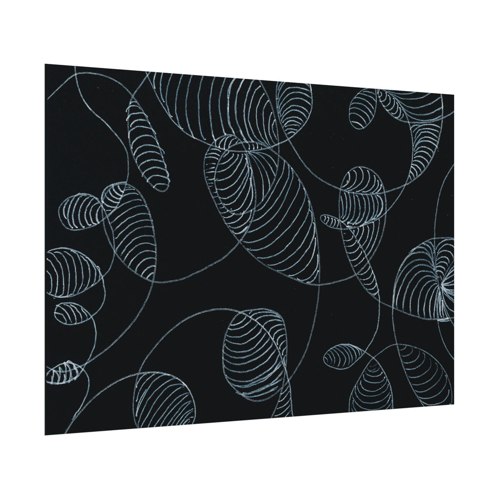 Open Edition Fine Art Print Collection Minimal Abstract Line Art Rolled Poster | 20x30