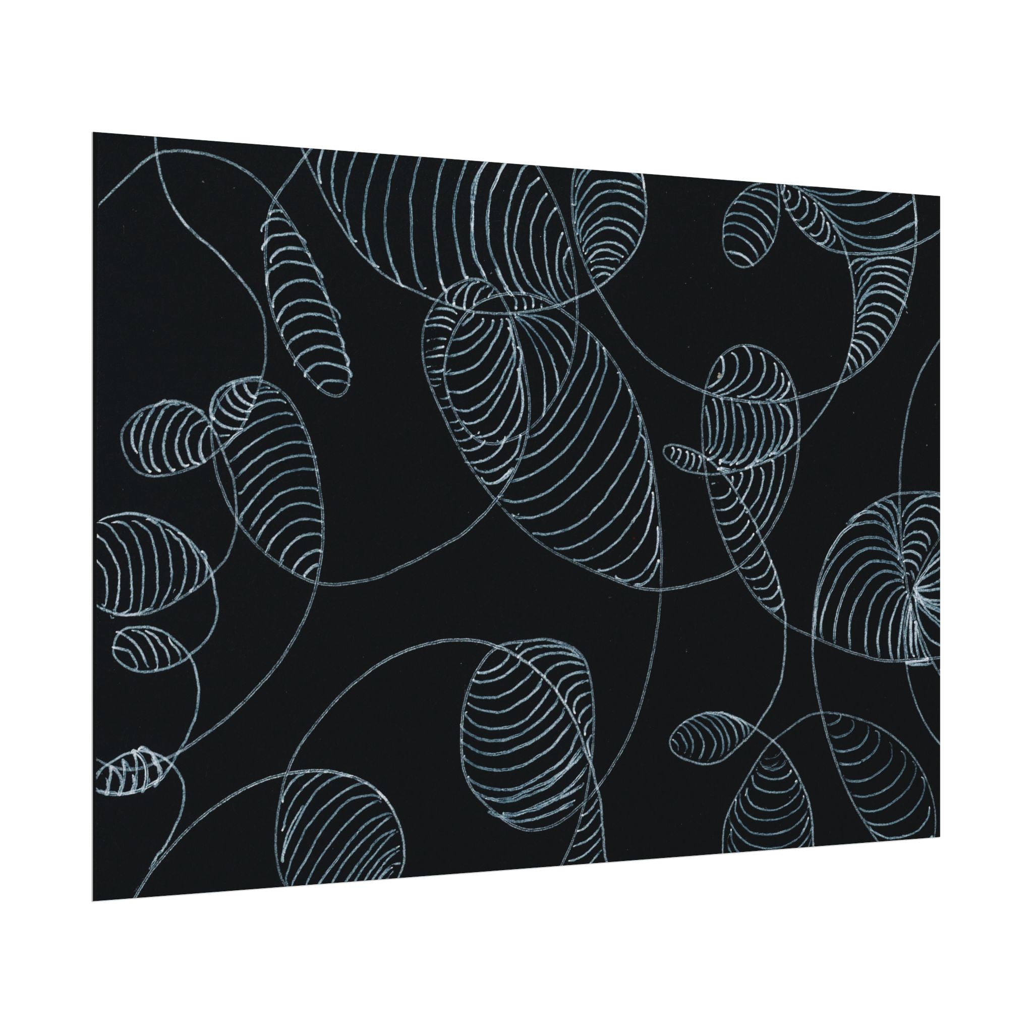 Open Edition Fine Art Print Collection Minimal Abstract Line Art Rolled Poster | 20x30