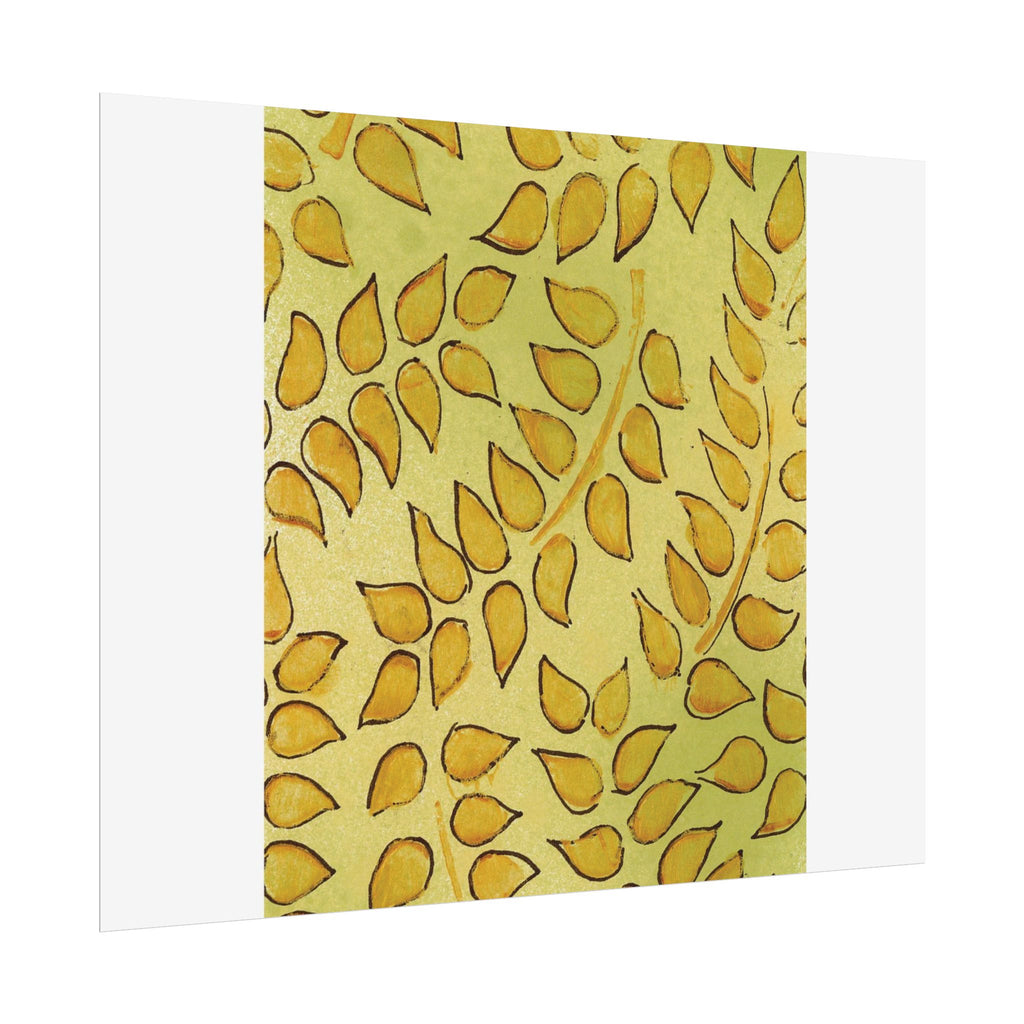 Open Edition Fine Art Print  Abstract Floral Wall Art  285gsm Museum Paper Vertical Artwork Modern Botanical Decor