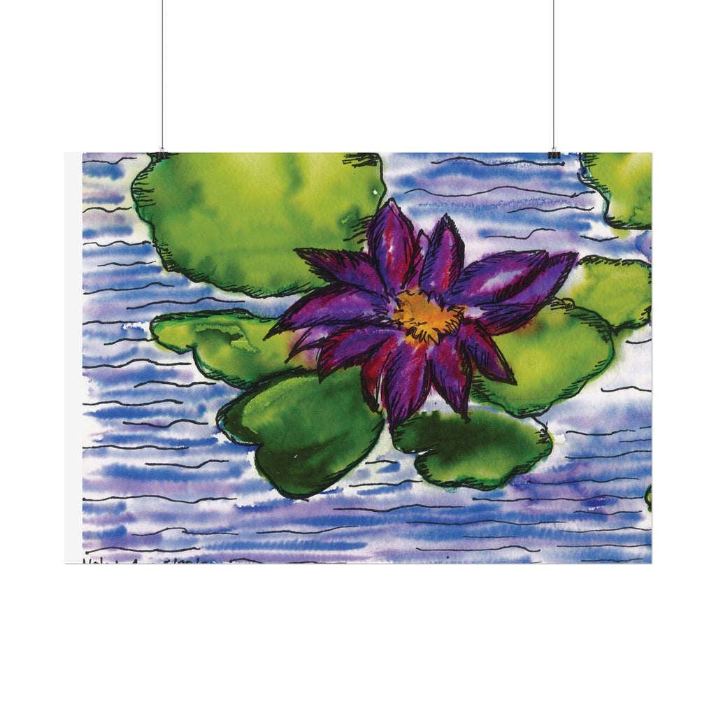 Open Edition Fine Art Print  Abstract Floral Wall Art  285gsm Modern Botanical Decor