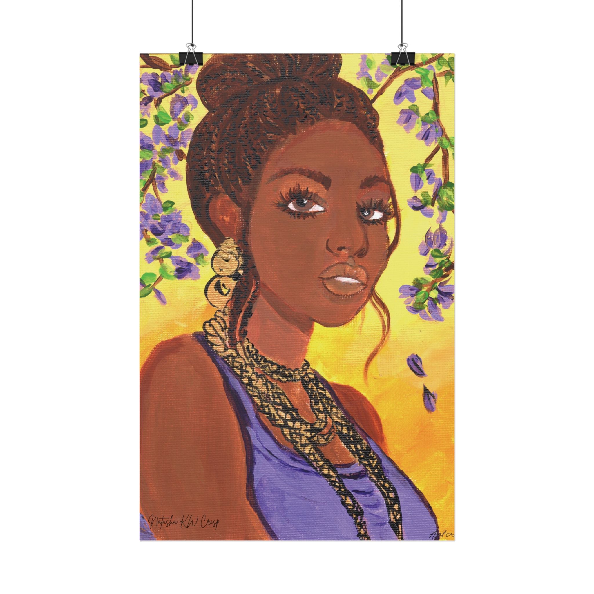 Limited Edition Fine Art Print   285gsm Modern  Decor "Lavender"