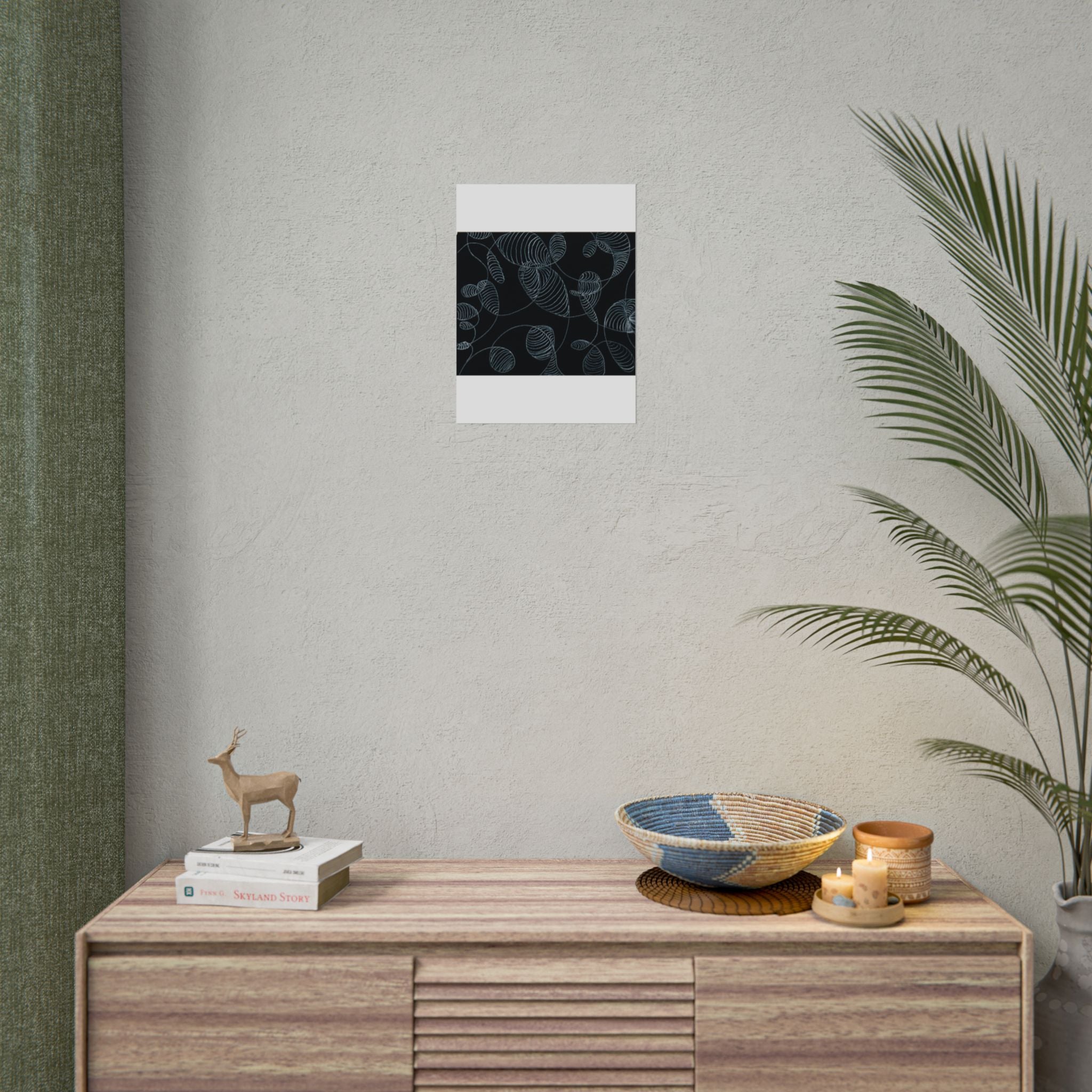 Open Edition Fine Art Print Collection Minimal Abstract Line Art Rolled Poster | 20x30