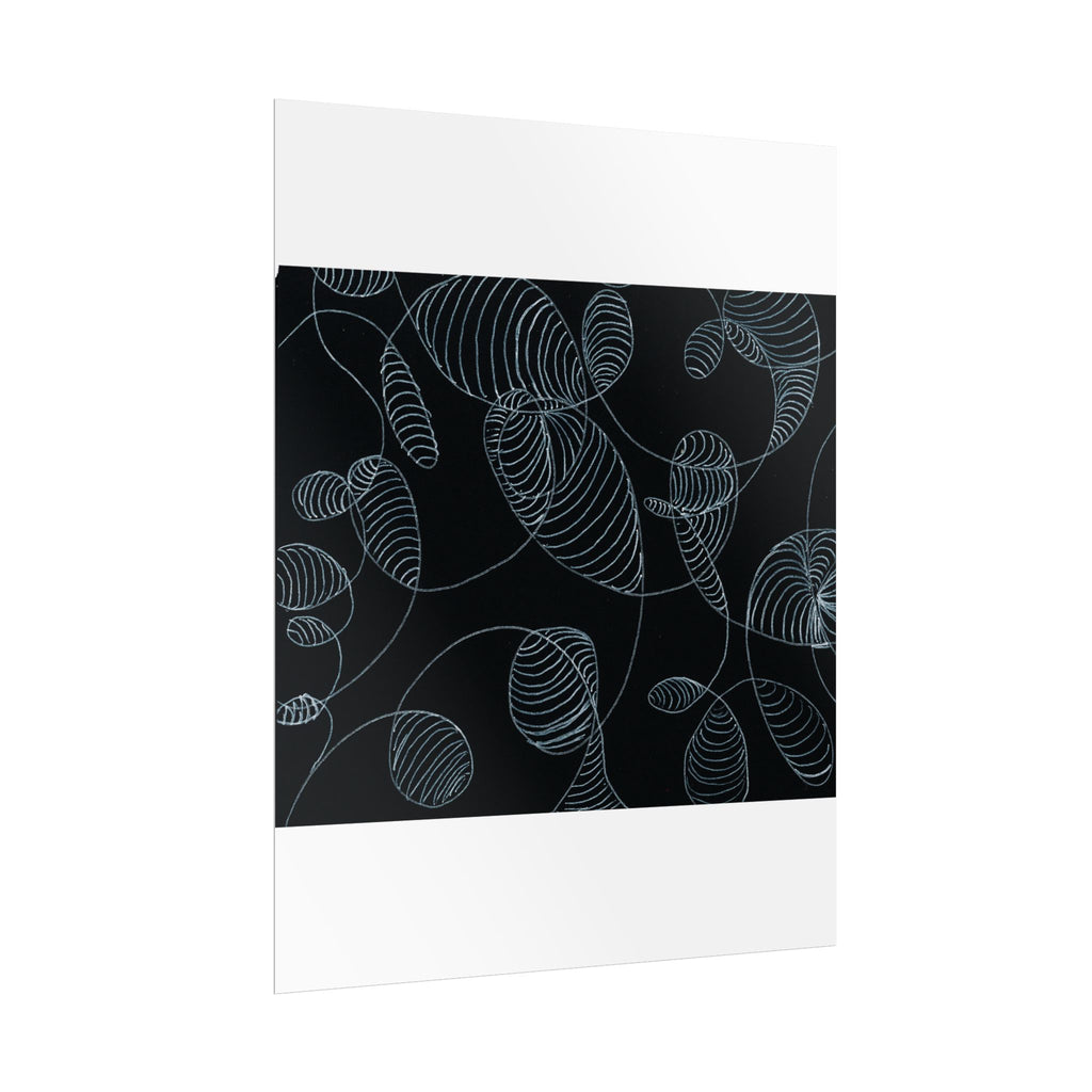 Open Edition Fine Art Print Collection Minimal Abstract Line Art Rolled Poster | 20x30