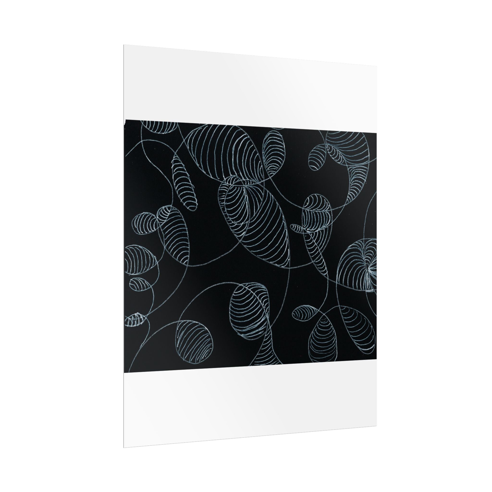 Open Edition Fine Art Print Collection Minimal Abstract Line Art Rolled Poster | 20x30