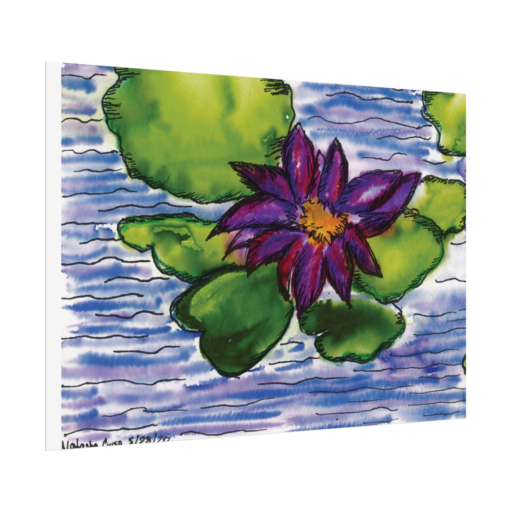 Open Edition Fine Art Print  Abstract Floral Wall Art  285gsm Modern Botanical Decor