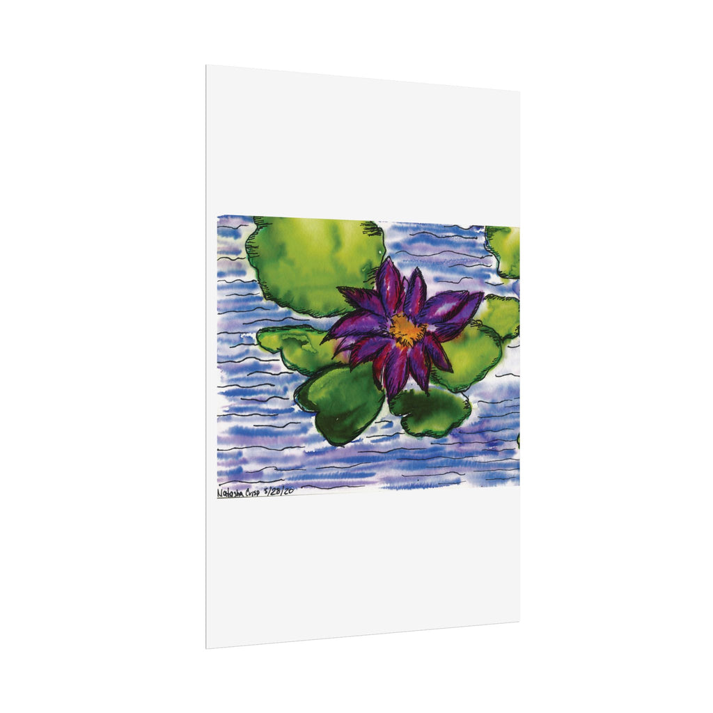 Open Edition Fine Art Print  Abstract Floral Wall Art  285gsm Modern Botanical Decor