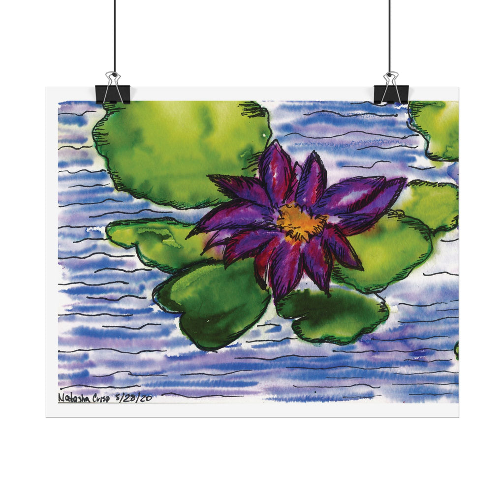 Open Edition Fine Art Print  Abstract Floral Wall Art  285gsm Modern Botanical Decor