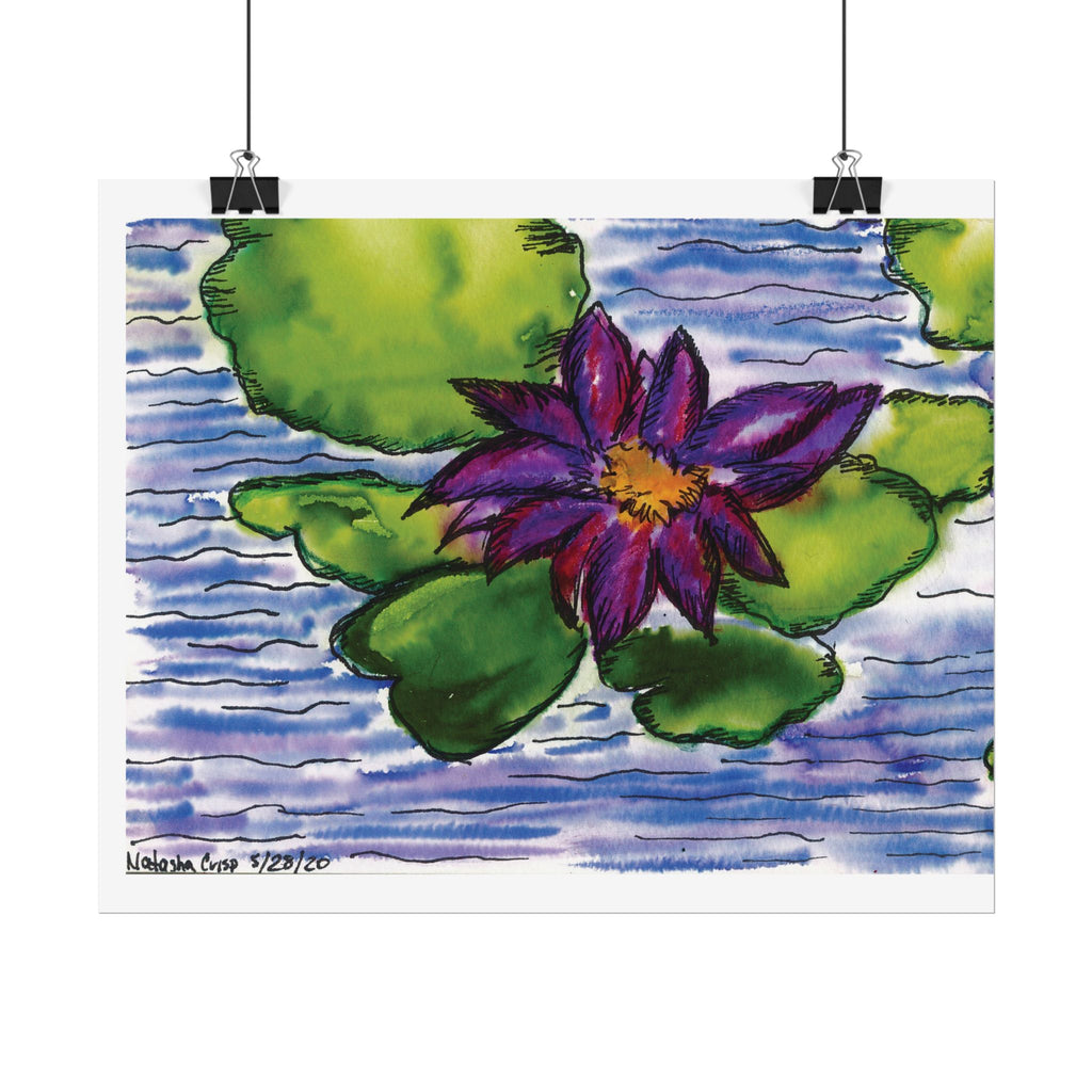Open Edition Fine Art Print  Abstract Floral Wall Art  285gsm Modern Botanical Decor