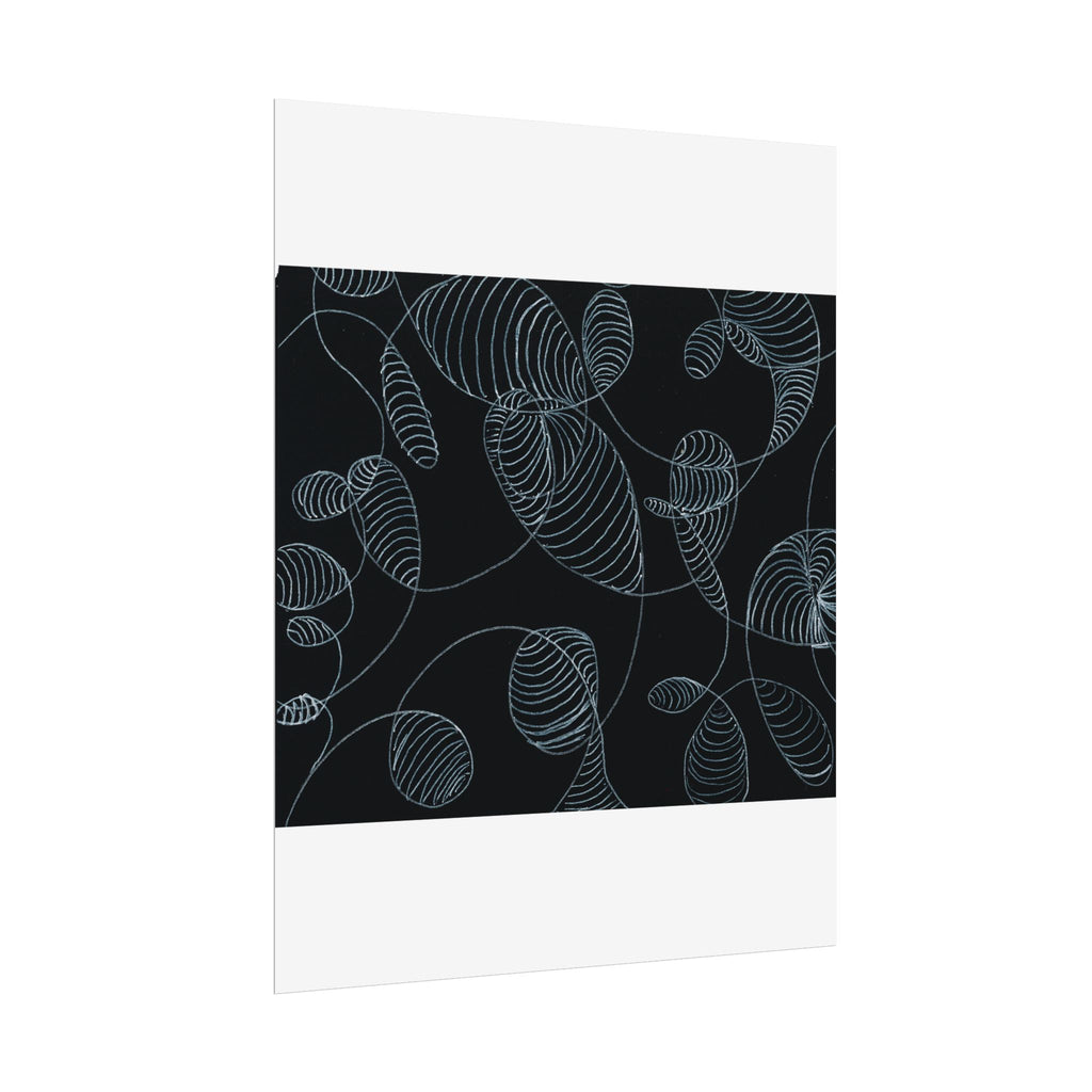 Open Edition Fine Art Print Collection Minimal Abstract Line Art Rolled Poster | 20x30