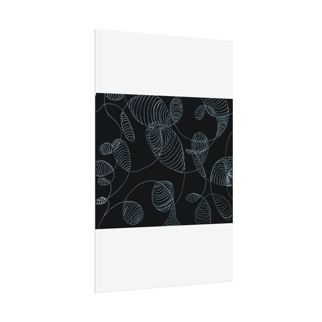 Open Edition Fine Art Print Collection Minimal Abstract Line Art Rolled Poster | 20x30