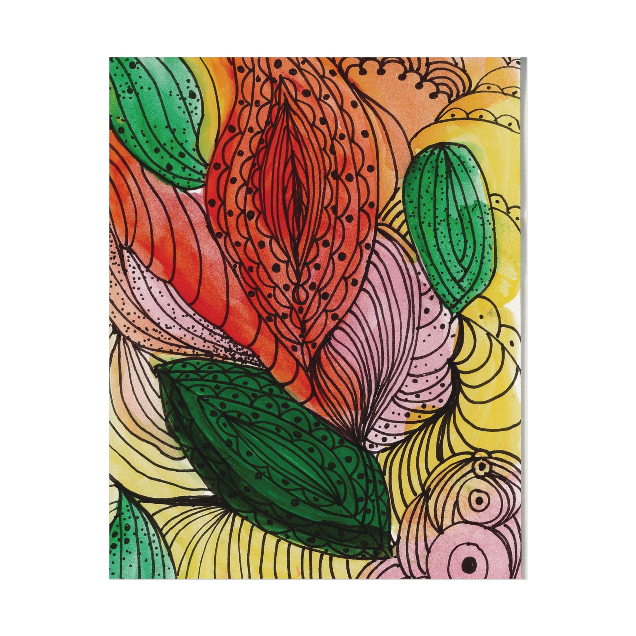 Open Edition Fine Art Print Collection Minimal Abstract Line Art Rolled Poster | 20x30