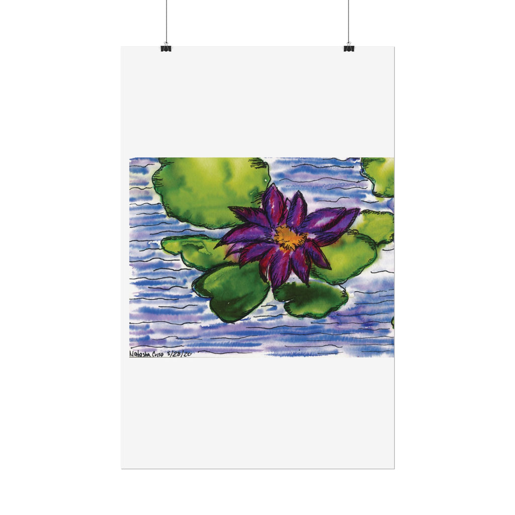 Open Edition Fine Art Print  Abstract Floral Wall Art  285gsm Modern Botanical Decor