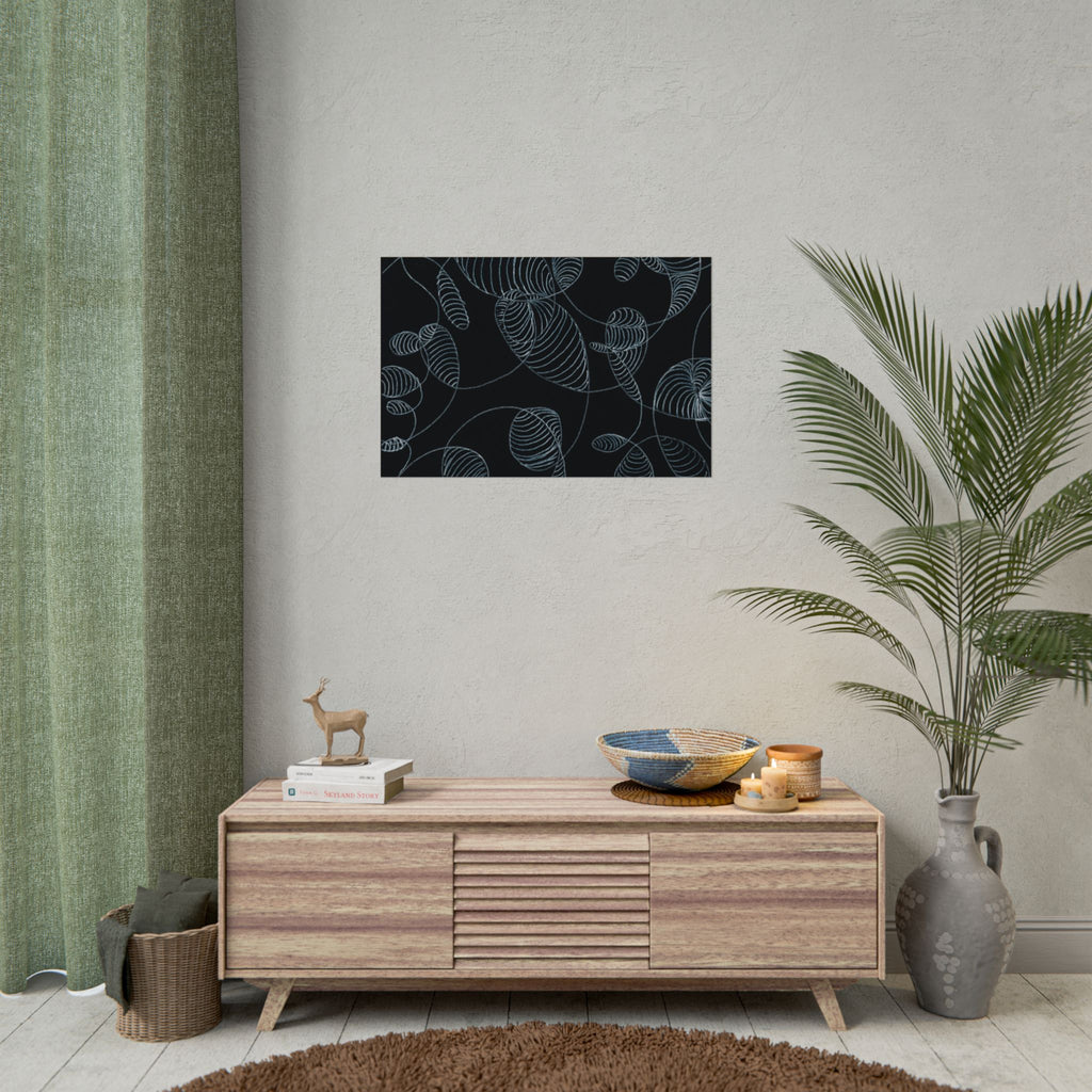 Open Edition Fine Art Print Collection Minimal Abstract Line Art Rolled Poster | 20x30