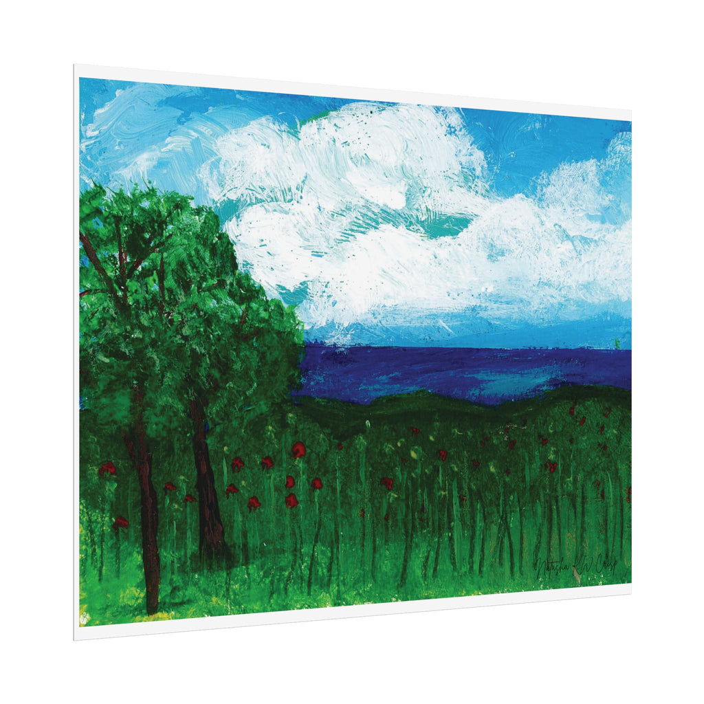 Limited Edition Fine Art Print   285gsm Modern  Decor "Lake View"