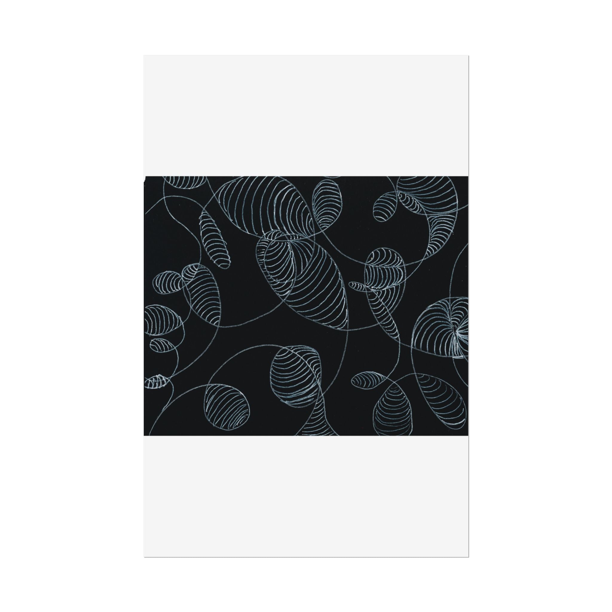 Open Edition Fine Art Print Collection Minimal Abstract Line Art Rolled Poster | 20x30
