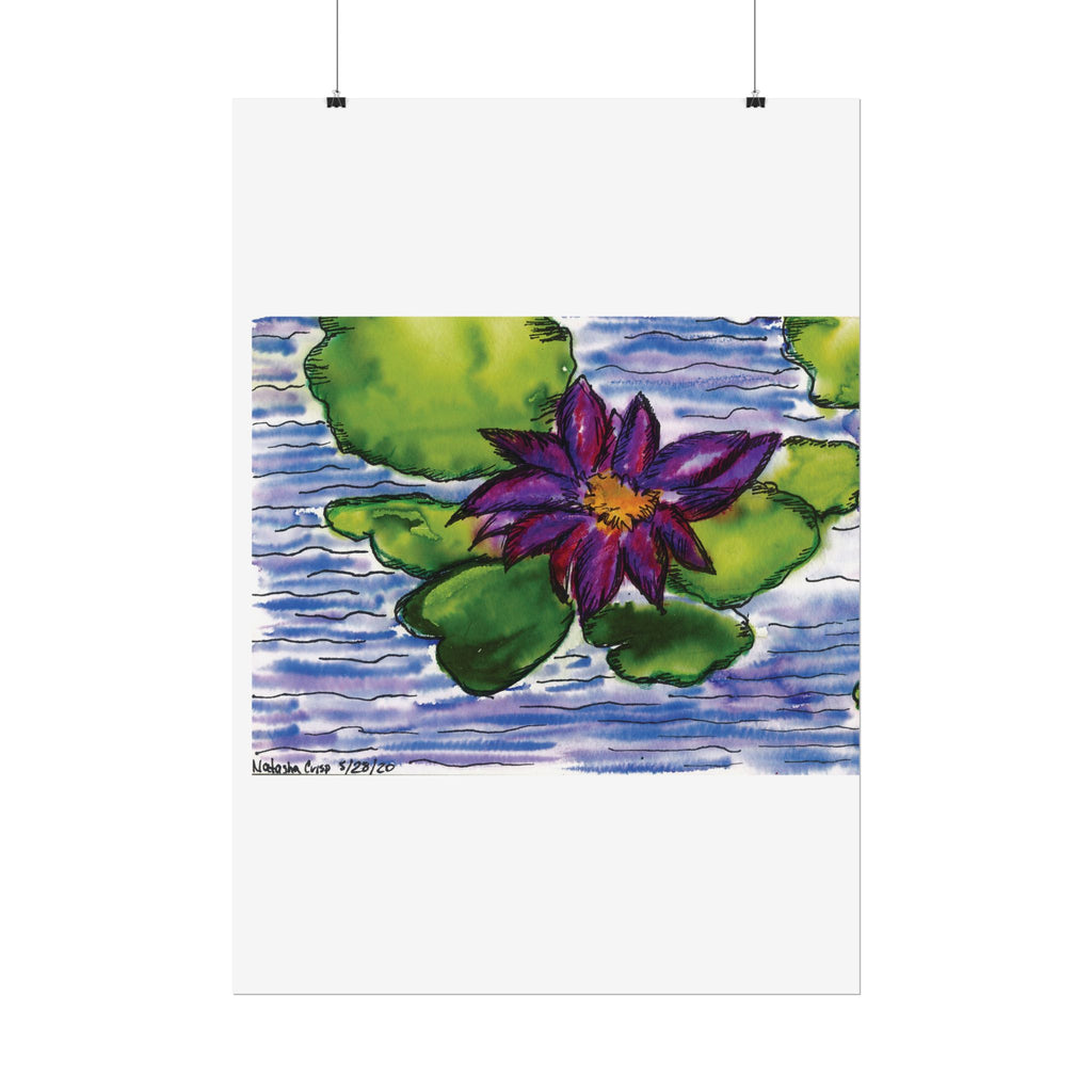 Open Edition Fine Art Print  Abstract Floral Wall Art  285gsm Modern Botanical Decor