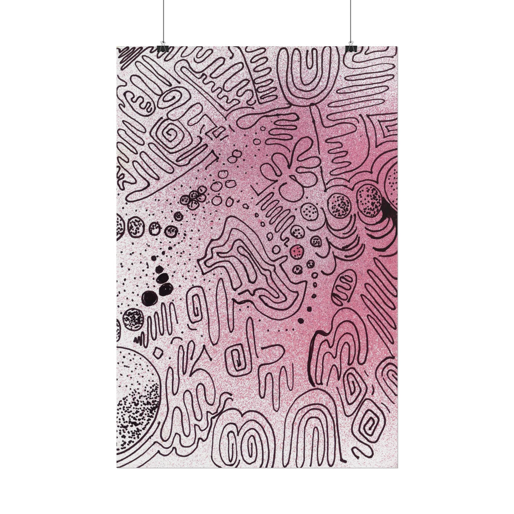 Open Edition Fine Art Print  Abstract Wall Art  285gsm Museum Matte Paper  Large 20x30 Vertical Artwork Modern Decor