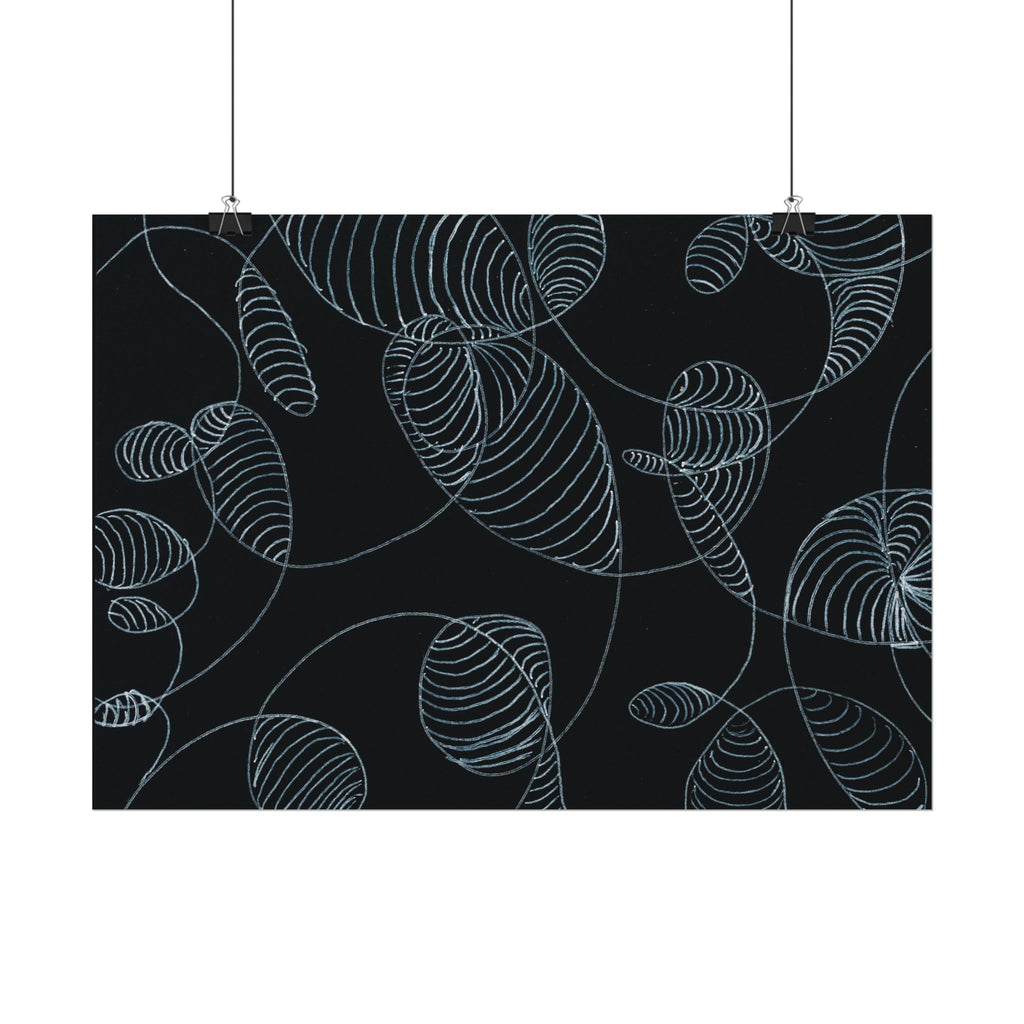 Open Edition Fine Art Print Collection Minimal Abstract Line Art Rolled Poster | 20x30