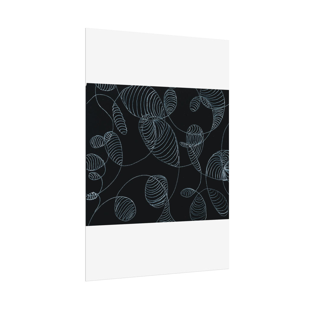 Open Edition Fine Art Print Collection Minimal Abstract Line Art Rolled Poster | 20x30